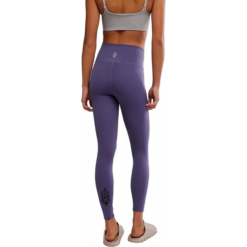 Free People Movement Women's Never Better Buti Leggings Graphite Purple XS NWT